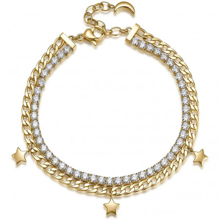 Women's Bracelet Tennis Brosway Jewelry BEI050 PVD Gold
