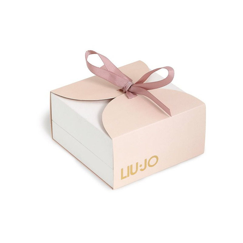 Liu Jo Icona LJ1695 Woman Necklace in Rose Gold Steel Color