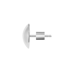 Monorecchino Donna Marlù a Bottone Acciaio Silver 33or0095