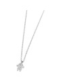 Collana Bambina Marlù Nel Mio Cuore 15CN022 in Acciaio Strass Bianchi al Centro