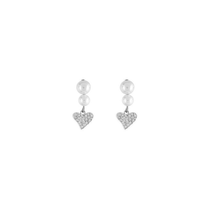 Orecchini Donna LIU JO Icona LJ1691 Colore Argento con Perle Orecchini Donna LIU JO Icona LJ1691 Colore Argento con Perle