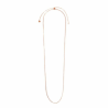 Collana Donna Marlù Catena 2CA0015R in Acciaio Colore Oro Rosa Anallergico