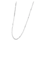 Collana Donna Marlù Be Woman 2CA0019 Catena Rolò in Acciaio Colore Argento