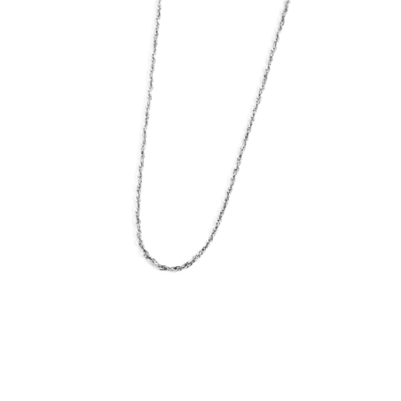 Collana Donna Marlù Be Woman 2CA0020 Catena Twist in Acciaio Colore Argento
