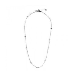 Collana Donna Marlù Be Woman 2CA0012 in Acciaio Colore Argento con Sfere