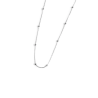Collana Donna Marlù Be Woman 2CA0012 in Acciaio Colore Argento con Sfere
