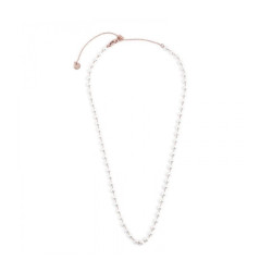 Collana Donna Marlù Be Woman 2CA0033R-W in Acciaio Colore Oro Rosa