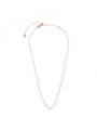 Collana Donna Marlù Be Woman 2CA0033R-W in Acciaio Colore Oro Rosa con Perle