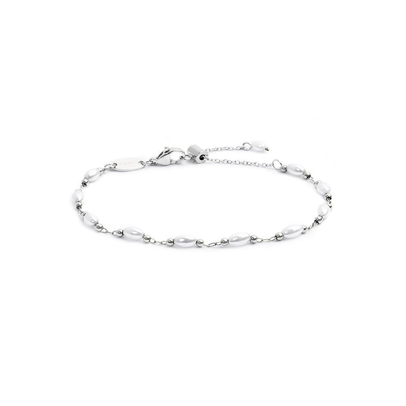 Bracciale catena da donna Marlù in acciaio 33BR0048-W Bracciale catena da donna Marlù in acciaio 33BR0048-W