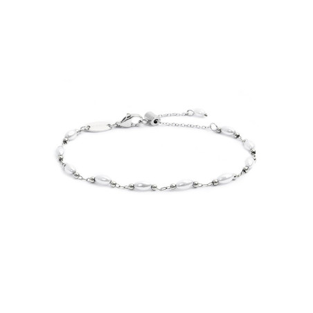 Bracciale catena da donna Marlù in acciaio 33BR0048-W