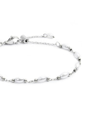 Bracciale catena da donna Marlù in acciaio 33BR0048-W