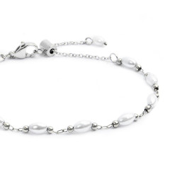 Bracciale catena da donna Marlù in acciaio 33BR0048-W