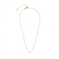 Collana Donna Marlù Be Woman 2CA0032G-W in Acciaio Colore Oro Giallo con Perle
