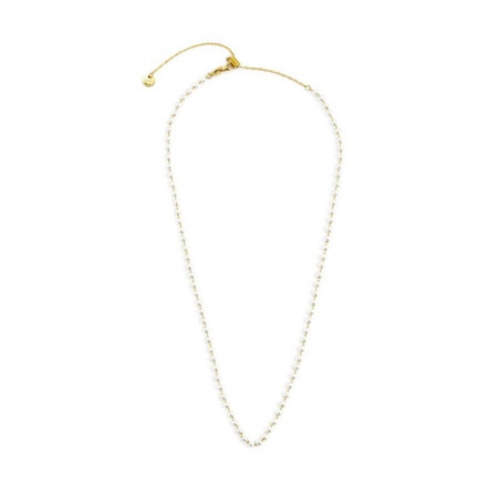 Collana Donna Marlù Be Woman 2CA0032G-W in Acciaio Colore Oro Giallo con Perle