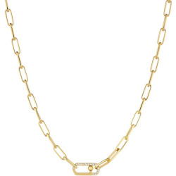 Liu Jo LJ1798 Steel Chain Woman Necklace yellow gold color