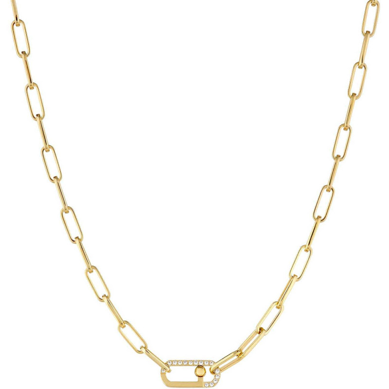 Collana Donna Liu Jo LJ1798 Catenina in Acciaio Colore Oro Giallo Collana Donna Liu Jo LJ1798 Catenina in Acciaio Colore Oro Giallo