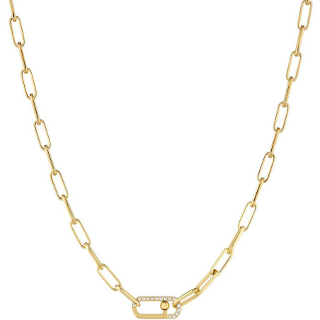 Collana Donna Liu Jo LJ1798 Catenina in Acciaio Colore Oro Giallo