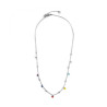 Collana Donna Marlù Be Woman 2CO0064-RGB in Acciaio Argento con Sfere Multicolor