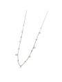 Collana Donna Marlù Be Woman 2CO0064R-W in Acciaio Pvd Oro Rosa con Sfere
