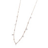 Collana Donna Marlù Be Woman 2CO0064R-W in Acciaio Pvd Oro Rosa con Sfere