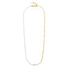 Collana Unisex Marlù 33cn0031g-w in Acciaio Oro e Perle 33CN0031-W