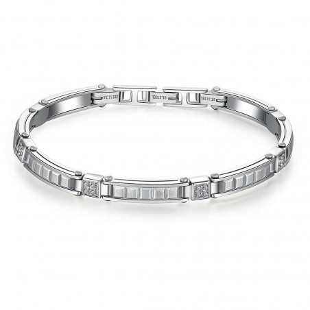 Men's Bracelet Semi-rigid Jewelry Brosway BBC13 Steel Steel