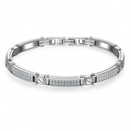 Men's Bracelet Semi-rigid Jewelry Brosway BBC15 Steel