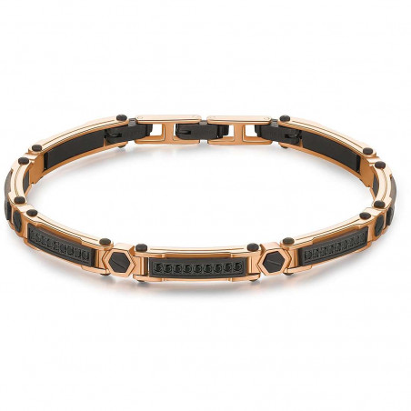 Bracciale Uomo Semirigido Gioielli Brosway BBC19 PVD Oro