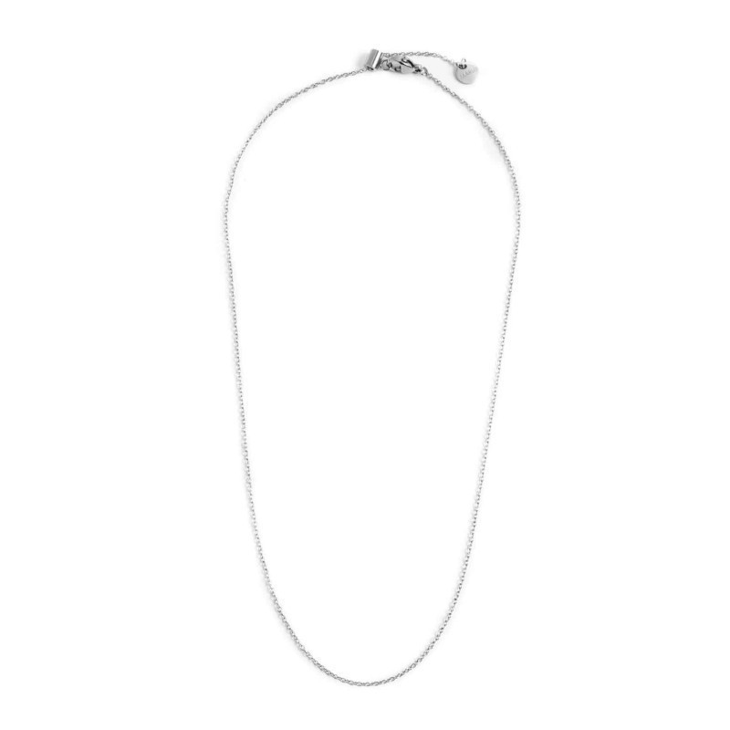 Collana Marlù Donna 2CA0014 in Acciaio Silver Catena Anallergica Collana Marlù Donna 2CA0014 in Acciaio Silver Catena Anallergica