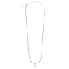Collana girocollo snake donna Marlù acciaio con perla 33CN0034-W