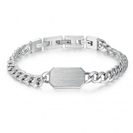 Men's Bracelet Semirigid Jewelry Brosway BIK14 Ink Steel