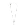 Collana girocollo grumetta donna Marlù acciaio con perla 33CN0035-W