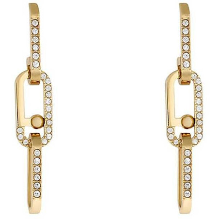 Orecchini Donna LIU JO LJ1800 Colore Oro Giallo con Zirconi