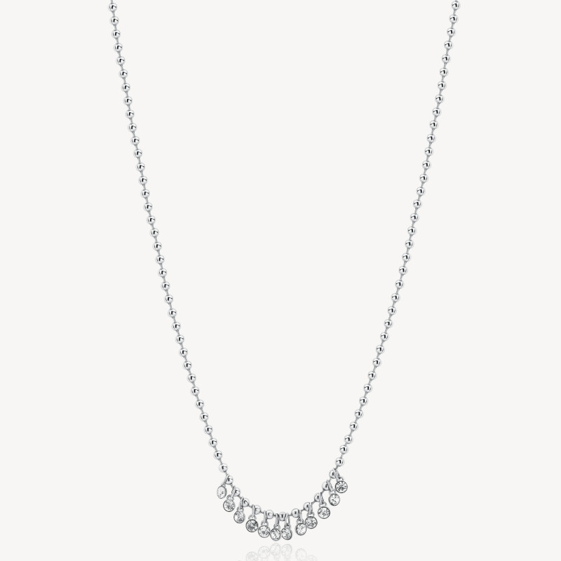 Collana Donna Brosway Symphonia BYM149 in Acciaio Silver con Cristalli Collana Donna Brosway Symphonia BYM149 in Acciaio Silver con Cristalli