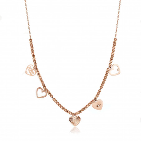 Women's Necklace Brosway BAH10 PVD Rose Gold