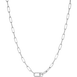 Liu Jo LJ1795 Steel Chain Necklace Silver Color