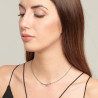 Collana Donna Brosway Symphonia BYM149 in Acciaio Silver con Cristalli