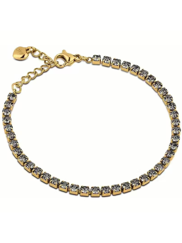 Bracciale donna Tennis Ops Objects Glimmer OPSBR-938 Acciaio Oro