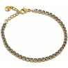 Bracciale donna Tennis Ops Objects Glimmer OPSBR-938 Acciaio Oro