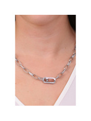 Liu Jo LJ1795 Steel Chain Necklace Silver Color