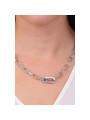 Liu Jo LJ1795 Steel Chain Necklace Silver Color