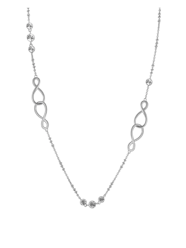 Collana Donna Brosway Ribbon BBN17 in Acciaio Silver con Infinito