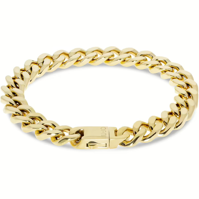 Bracciale uomo Liujo MLJ435 Catena in acciaio Oro Bracciale uomo Liujo MLJ435 Catena in acciaio Oro