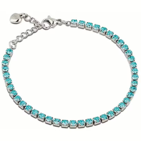 copy of Bracciale donna Tennis Ops Objects Glimmer OPSBR-944 Acciaio Oro Pietre Lilla