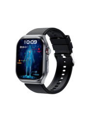 Orologio Smartwatch Unisex Smarty SW082A in Silicone Nero Fitness Amoled