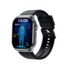 Orologio Smartwatch Unisex Smarty SW082A in Silicone Nero Fitness