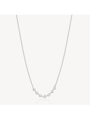 Collana Donna Brosway Symphonia BYM131 in Acciaio Silver con Cristalli