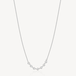 Collana Donna Brosway Symphonia BYM131 in Acciaio Silver con Cristalli