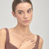 Collana Donna Brosway Symphonia BYM131 in Acciaio Silver con Cristalli