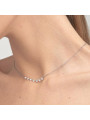 Collana Donna Brosway Symphonia BYM131 in Acciaio Silver con Cristalli